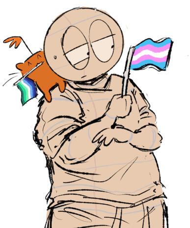 ☻ paper and sily (they are both me)